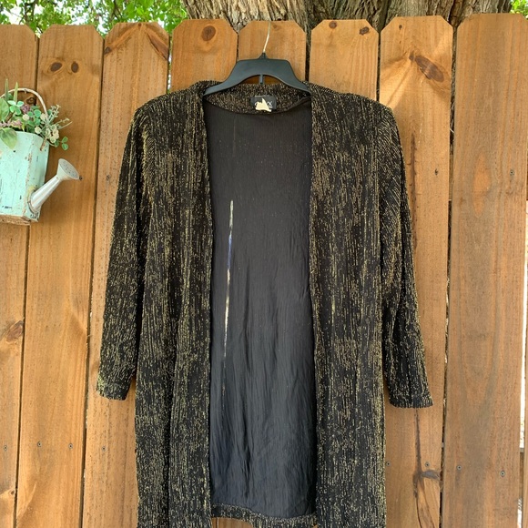 80s Vintage Onix Nite 3/4 long sleeve top size 20. - Picture 1 of 8